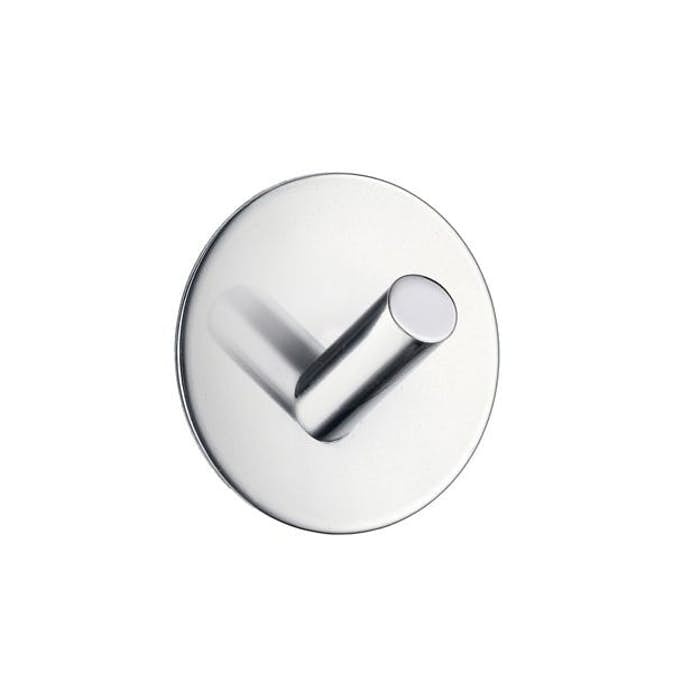 Självhäftande Minikrok, Rund, BESLAGSBODEN, Ø 3 cm i gruppen Förvaring / Magneter och självhäftande / Självhäftande krokar hos SmartaSaker.se (42530)