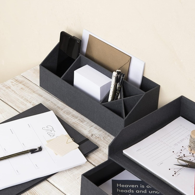 Skrivbordsställ, BIGSO ELISA DESKTOP ORGANIZER CANVAS i gruppen Förvaring / Kontorsmaterial hos SmartaSaker.se (42597)