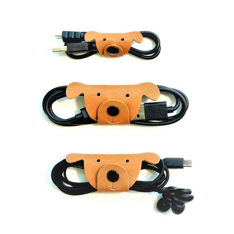 Sladdhållare, Hund, 3 st, DOG CABLE TIES, Kikkerland, Natur i gruppen Förvaring / Kontorsmaterial hos SmartaSaker.se (42645)