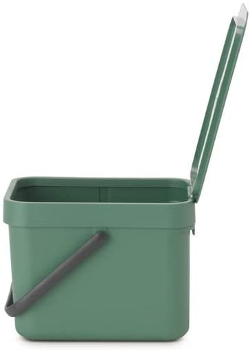 Sophink, Liten, BRABANTIA SORT & GO WASTE BIN, 6 L, Grön i gruppen Förvaring / Städförvaring och sopsortering / Sopsortering hos SmartaSaker.se (42762)