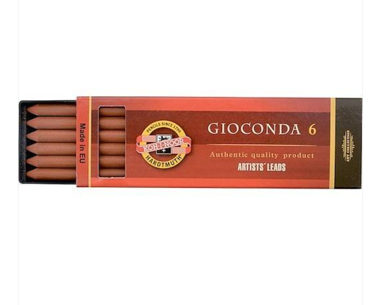 Stift GIOCONDA 5,5 mm, Röd i gruppen Förvaring / Kontorsmaterial hos SmartaSaker.se (42818)