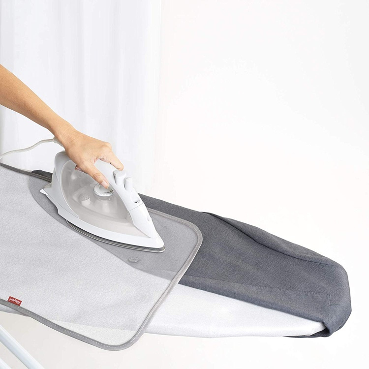 Strykduk i Bomull, PAÑO PARA PLANCHAR, 70 x 35 cm, vit / grå i gruppen Förvaring / Tvätt och tork / Stryktillbehör hos SmartaSaker.se (42831)