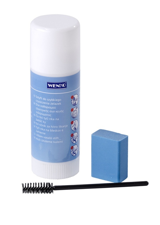 Strykjärnsrengörare, IRON CLEANING SET, Stift, borste och suddgummi i gruppen Förvaring / Tvätt och tork / Stryktillbehör hos SmartaSaker.se (42836)