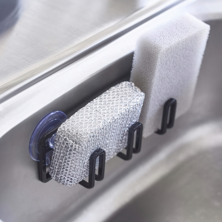 Svamphållare, Sugproppar, TOWER SPONGE HOLDER, 16 x 4 x H 5,5 cm, Yamazaki i gruppen Förvaring / Populära varumärken / Yamazaki hos SmartaSaker.se (42910)