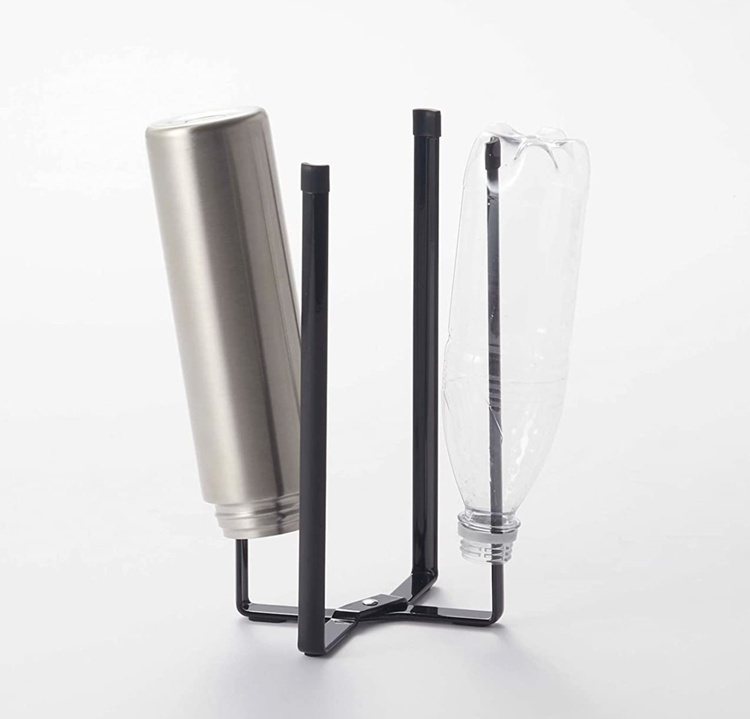 Torkställning för flaskor, Hopfällbar, TOWER BOTTLE STAND, Yamazaki i gruppen Förvaring / Köksförvaring / Diskställ och diskbänk hos SmartaSaker.se (42987)