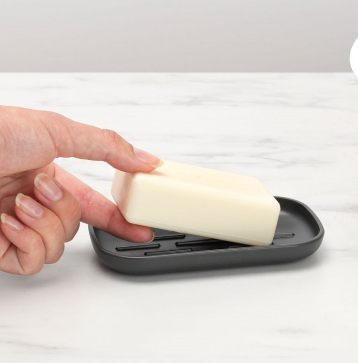 Tvålfat, RENEW SOAP DISH, Brabantia i gruppen Förvaring / Badrumsförvaring hos SmartaSaker.se (43062)