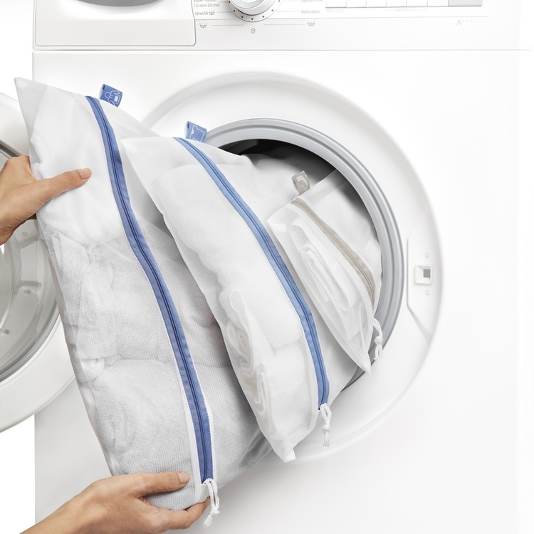 Tvättpåsar för tvättmaskinen, 3 st, BOLSAS PREMIUM, S 30x20, M 50 x 40, L 70 x 50 cm, Vit i gruppen Förvaring / Tvätt och tork / Tvättpåsar hos SmartaSaker.se (43120)