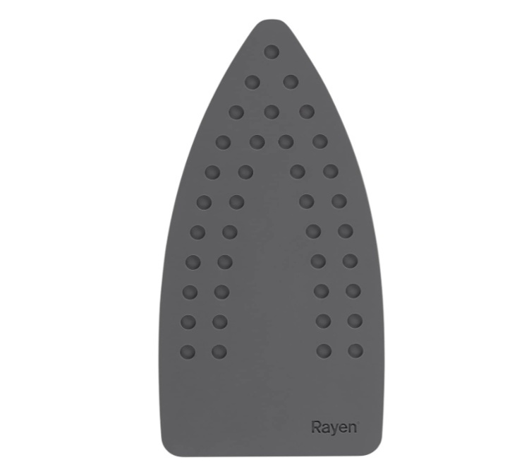 Underlägg för strykjärnet, Silikon, RAYEN, 13 x 27 cm, Grå i gruppen Förvaring / Tvätt och tork / Stryktillbehör hos SmartaSaker.se (43155)
