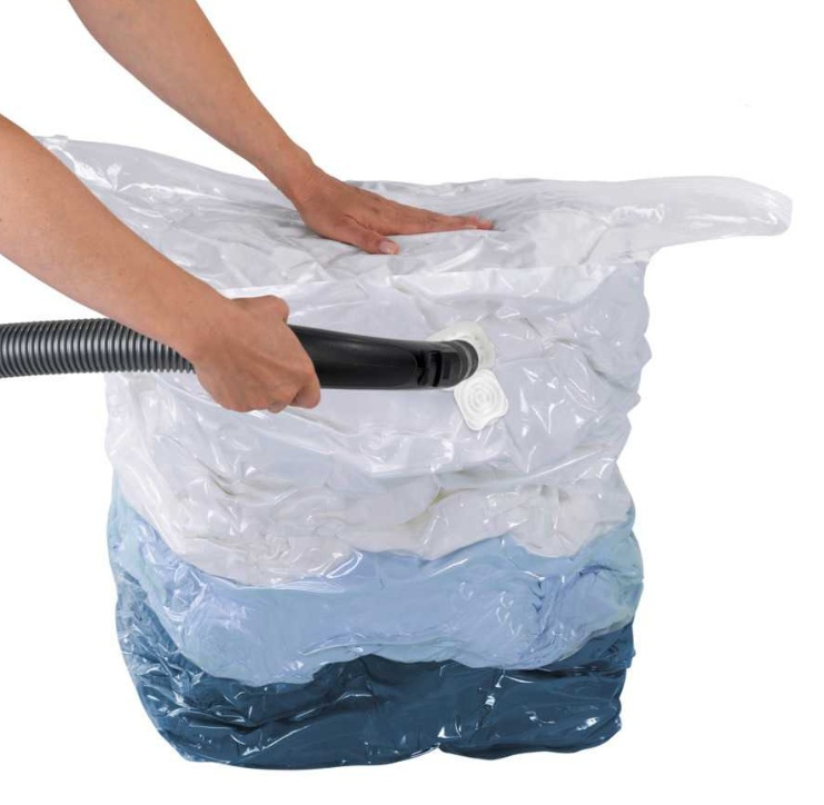 Vakuumpåse, VACUUM CUBE LARGE, 70 x 35 x H 100 cm, Klar i gruppen Förvaring / Garderobsförvaring / Vakuumförvaring / Manuella vakuumpåsar hos SmartaSaker.se (43198)