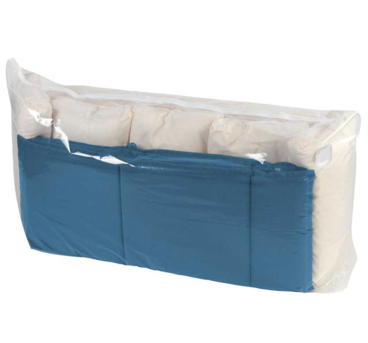 Vakuumpåse, XXL VACUUM JUMBO CUBE, 180 x 50 x H 90 cm, Klar i gruppen Förvaring / Garderobsförvaring / Vakuumförvaring / Manuella vakuumpåsar hos SmartaSaker.se (43199)