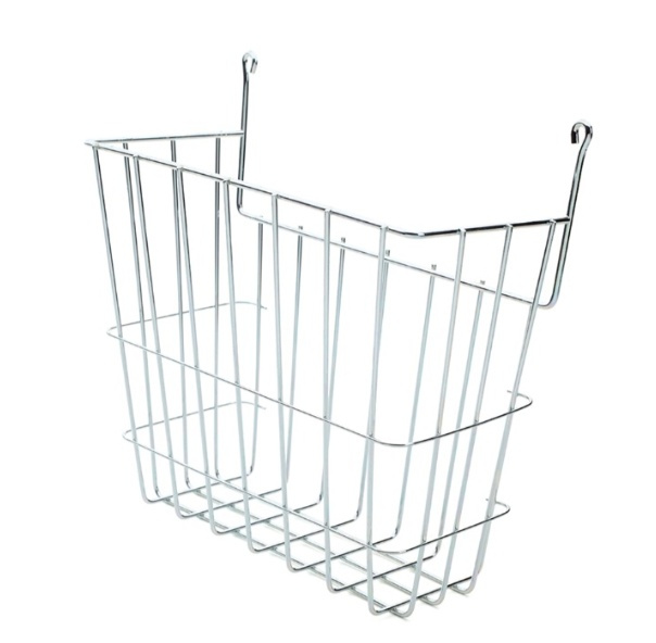 Väggkorg av ståltråd, HABO 704 BREVKORG, 27 x 13 x H 29 cm, Silver i gruppen Förvaring / Hallförvaring hos SmartaSaker.se (43229)