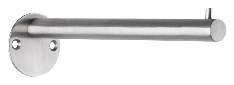 Väggkrok, lång, WANDGARDEROB, 20 x H 5 cm, Matt rostfritt stål i gruppen Förvaring / Hallförvaring / Krokar och hängare hos SmartaSaker.se (43238)