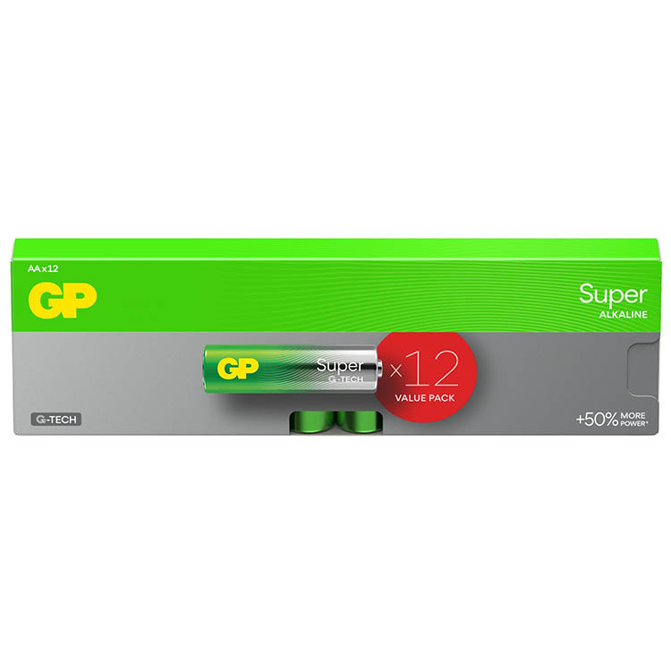 Batteri AA 12-pack i gruppen Tillbehör och liknande / Batterier hos SmartaSaker.se (lima-591151)