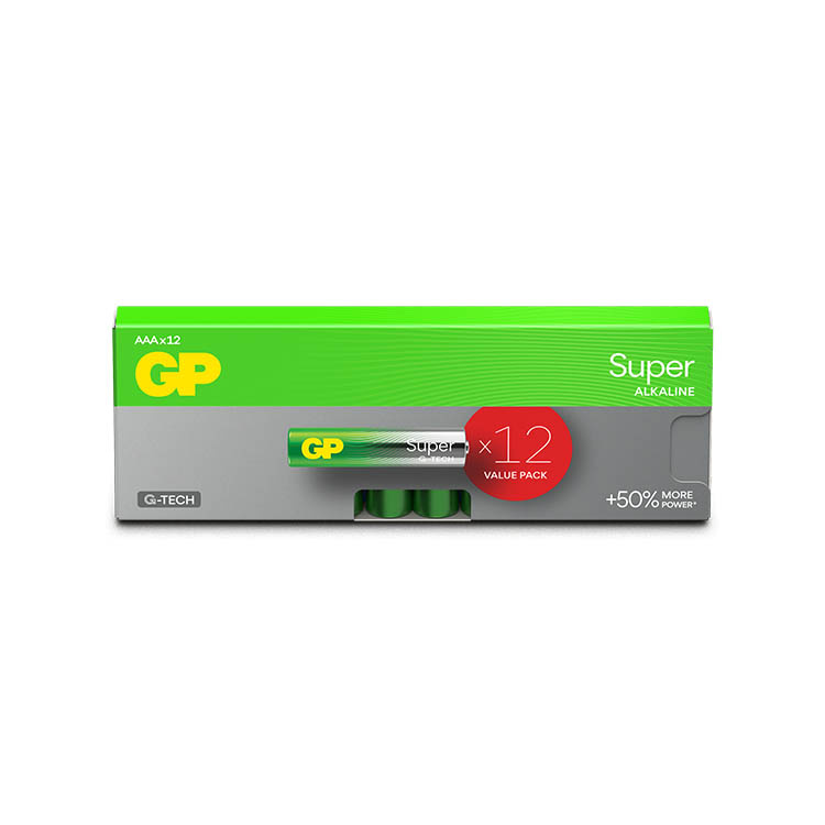 Batteri AAA 12-pack i gruppen Tillbehör och liknande / Batterier hos SmartaSaker.se (lima-591152)