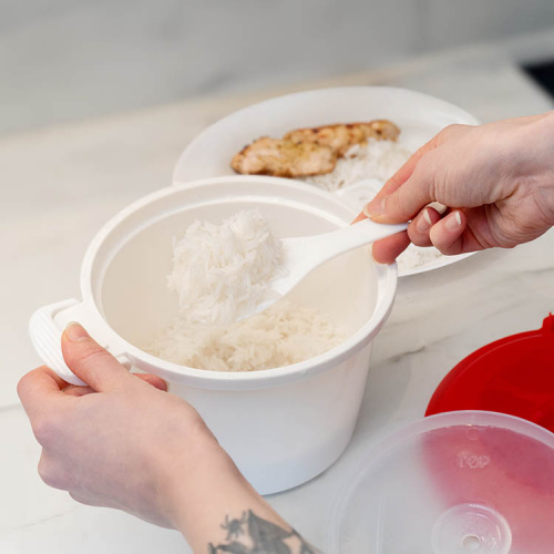 Riskokare för mikron - Koka ris - Micro rice cooker | SmartaSaker