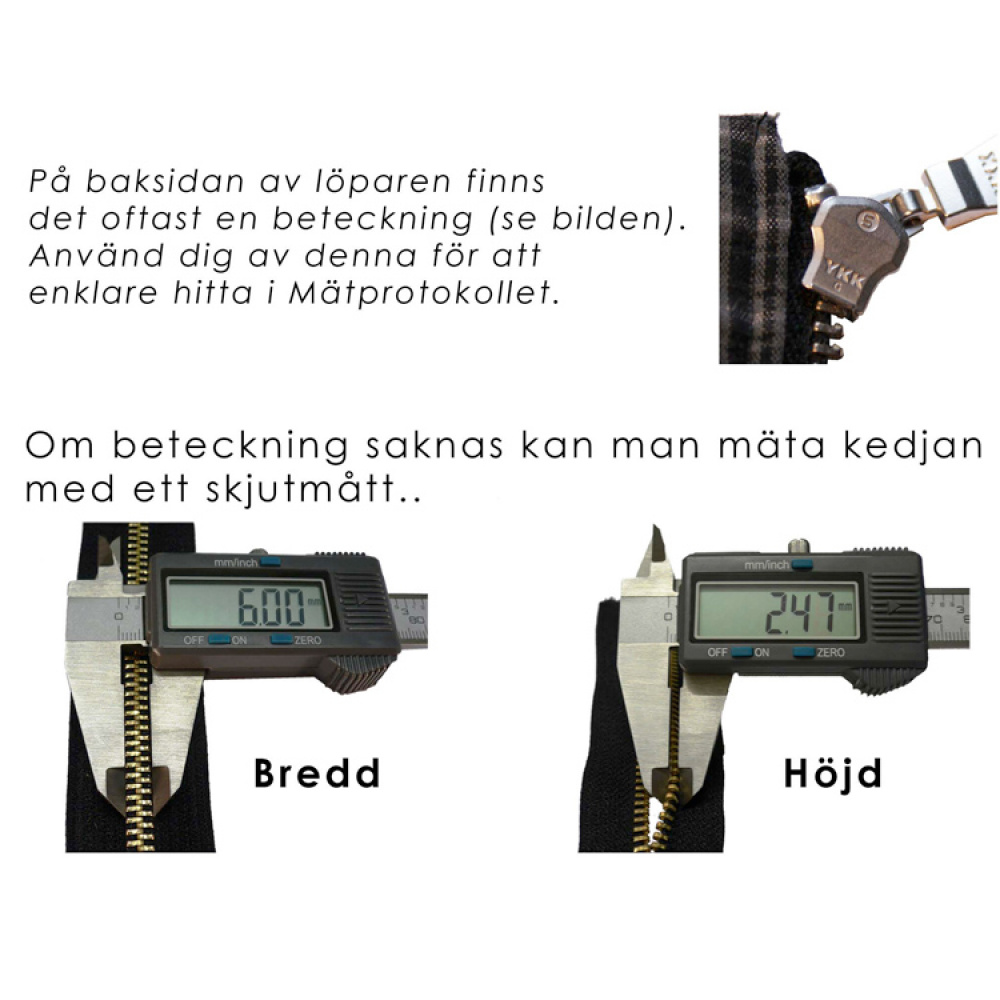 ZlideOn - löpare till dragkedjan i gruppen Fritid / Laga och reparera / Klädvård hos SmartaSaker.se (10764)