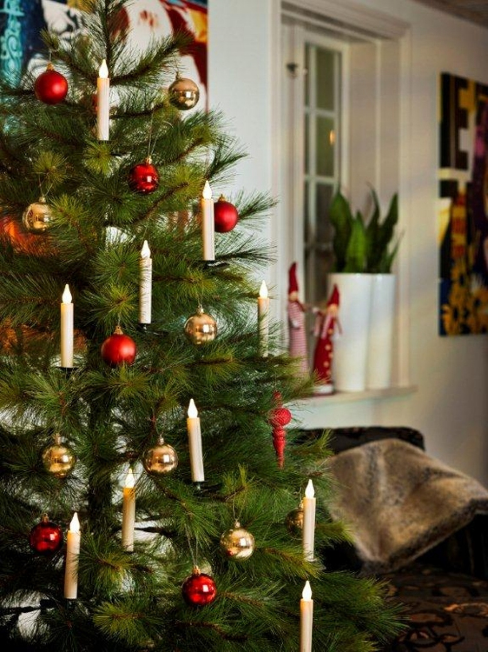 UTGÅTT Trådlösa julgransljus med fjärrkontroll i gruppen Utgått hos SmartaSaker.se (11167-H)