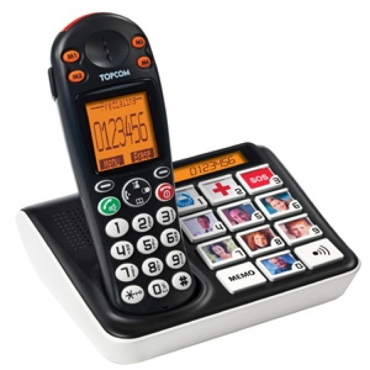 UTGÅTT Telefon med bildknappar i gruppen Hemmet / Elektronik hos SmartaSaker.se (11246)