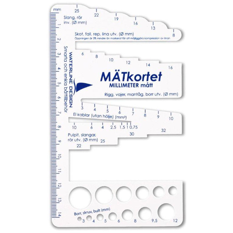 Mätkort i gruppen Fordon / Båttillbehör / Båtvård hos SmartaSaker.se (11310)