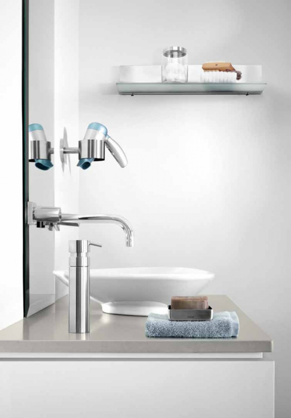 UTGÅTT Hårtorkshållare i gruppen Utgått hos SmartaSaker.se (11414)