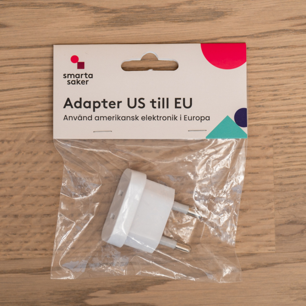 Adapter US till EU i gruppen Hemmet / Elektronik hos SmartaSaker.se (11416)