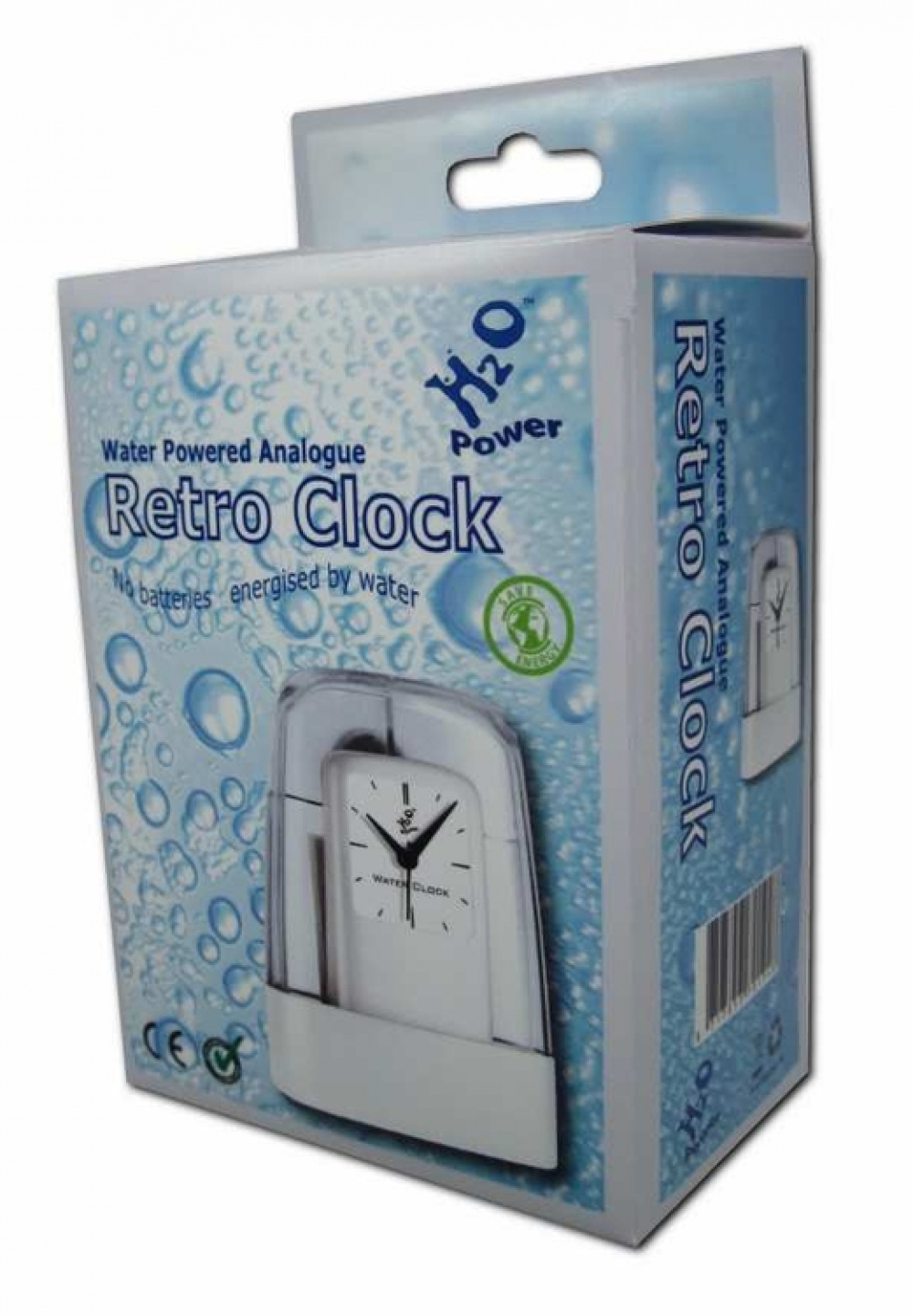 UTGÅTT H2O Analogue Retro Clock i gruppen Hemmet / Miljösmart hos SmartaSaker.se (11587)