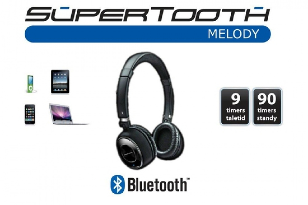 SuperTooth Melody hörlurar i gruppen Hemmet / Elektronik / Högtalare & hörlurar hos SmartaSaker.se (11603)