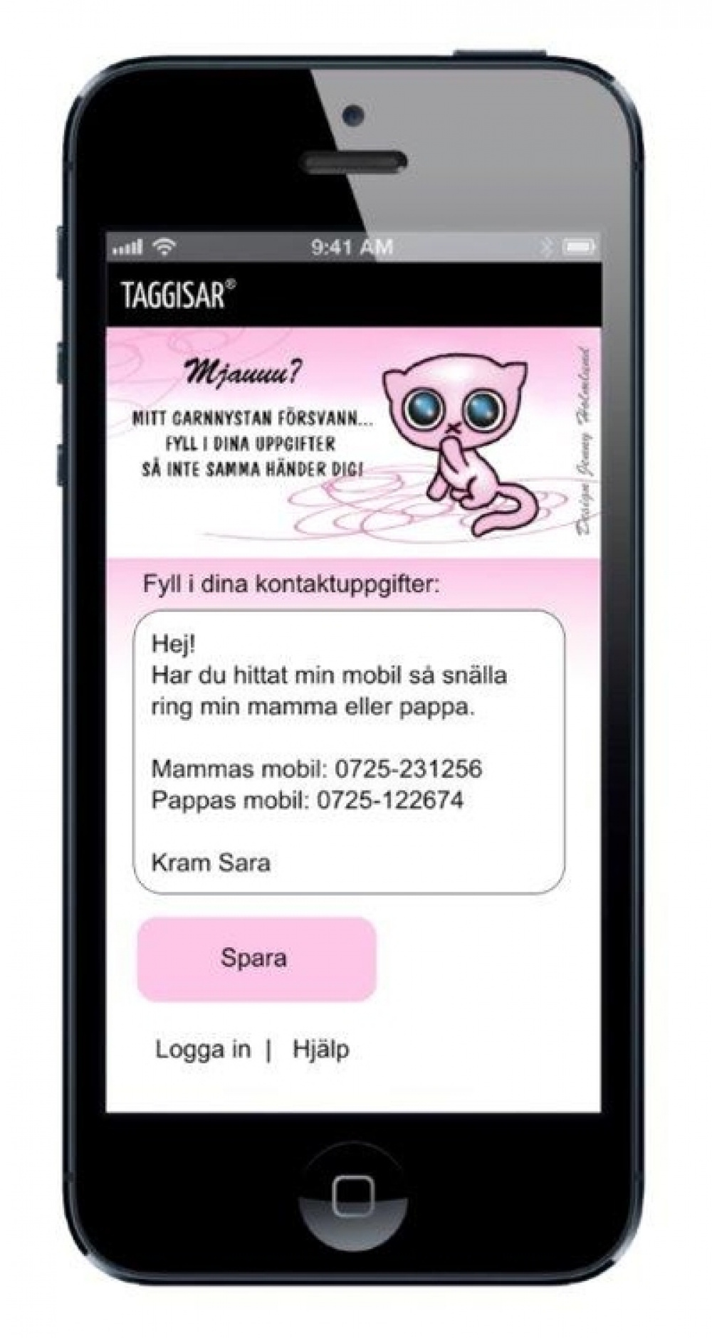 Taggisar för saker i gruppen Hemmet / Elektronik / Mobiltillbehör hos SmartaSaker.se (11711)