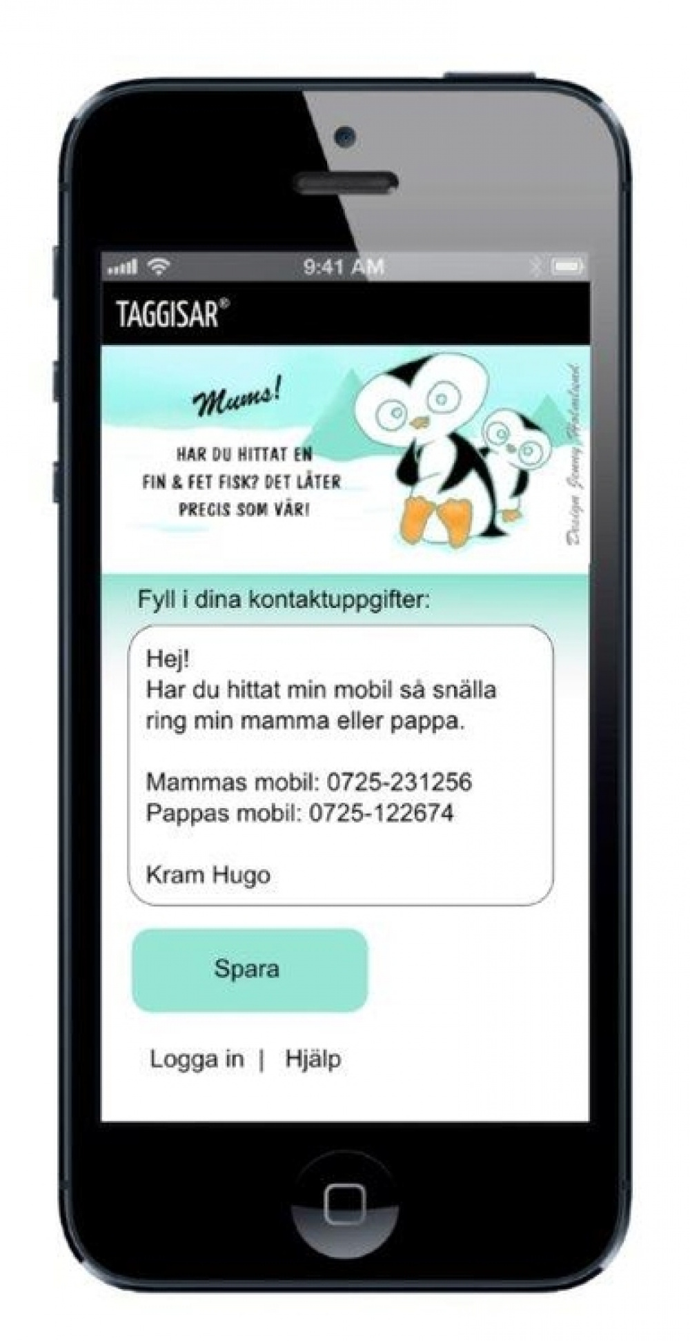 Taggisar för saker i gruppen Hemmet / Elektronik / Mobiltillbehör hos SmartaSaker.se (11711)