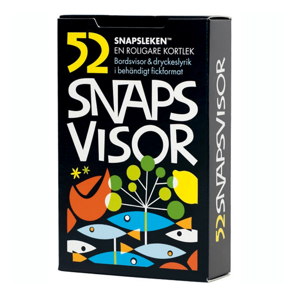 Snapsvisor i kortleksformat i gruppen Fritid / Spel hos SmartaSaker.se (11777)