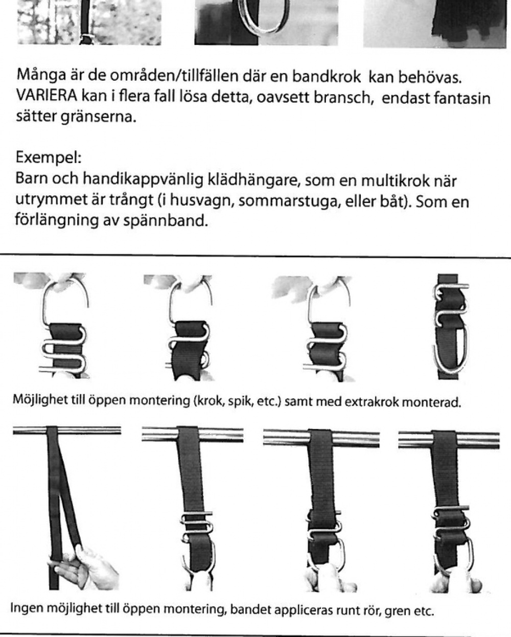 Variera extra krokar i 3-pack i gruppen Tillbehör och liknande hos SmartaSaker.se (11810)