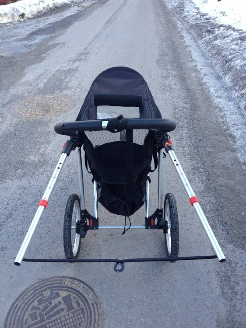 UTGÅTT Handsfree till barnvagnen i gruppen Hemmet / Barnsaker hos SmartaSaker.se (11812)