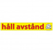 Håll-avståndet-skylt Håll-avståndet-skylt