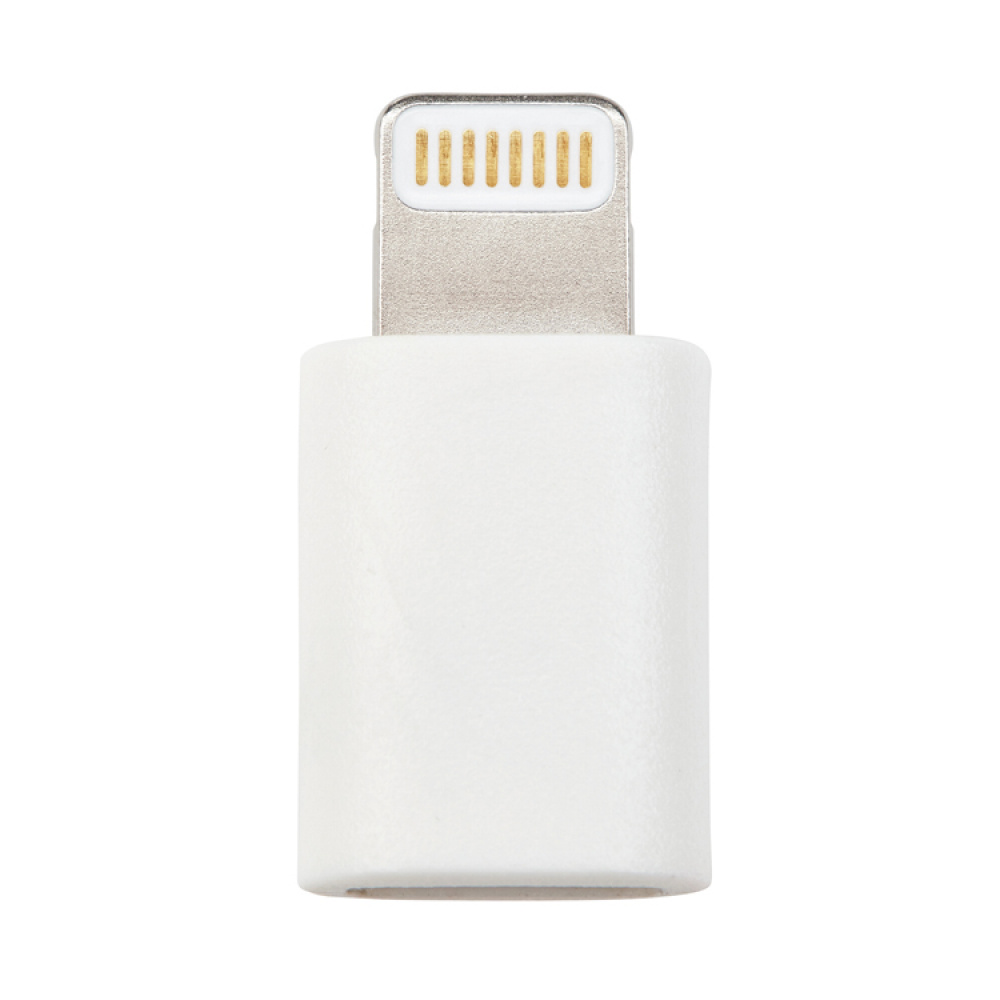 Mikro-USB adapter till iPhone i gruppen Hemmet / Elektronik / Kablar och Adaptrar hos SmartaSaker.se (11912)