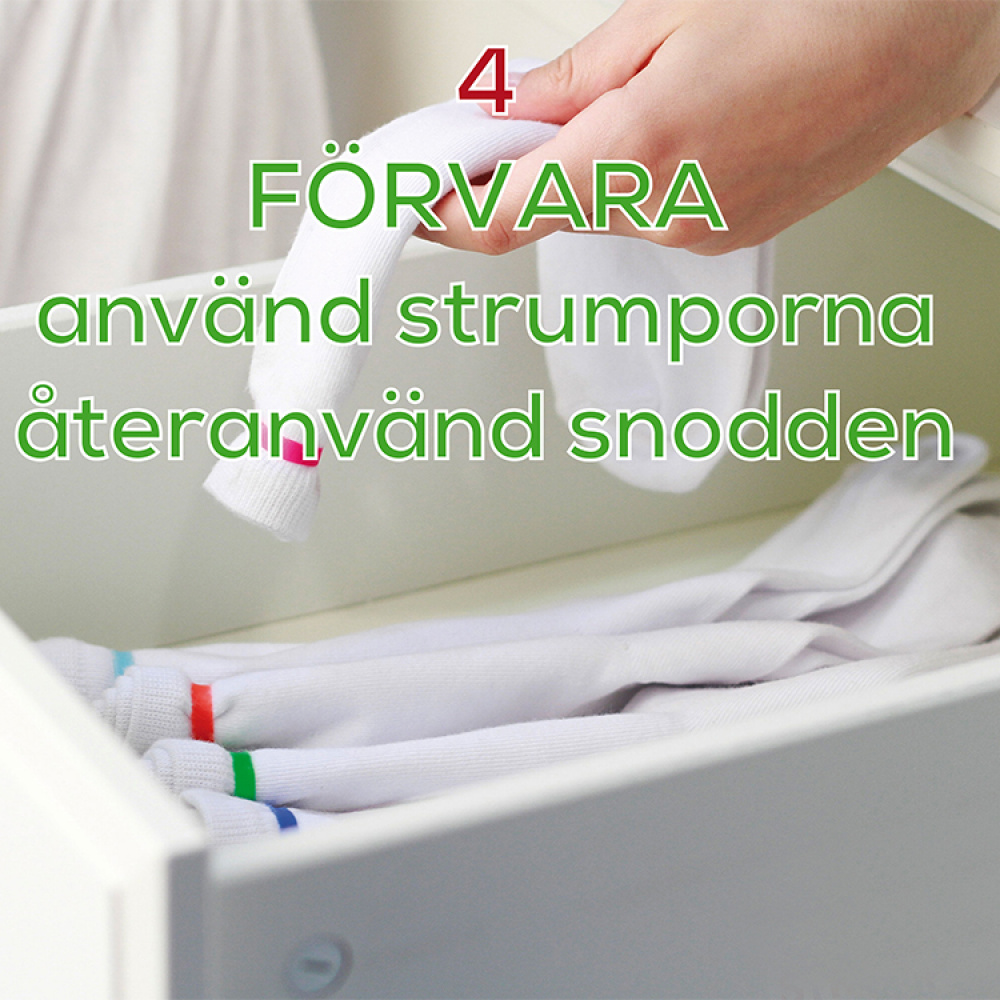Sortera strumpor Strumpsnodd i gruppen Fritid / Laga och reparera / Klädvård hos SmartaSaker.se (11957)