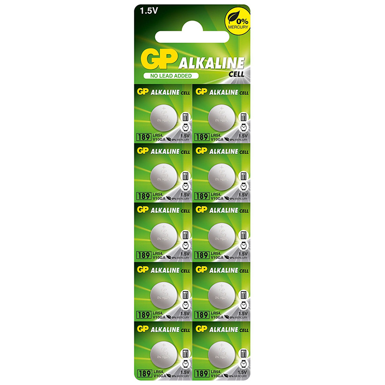 Batteri LR54 eller AG10, 10-pack i gruppen Tillbehör och liknande / Batterier hos SmartaSaker.se (12003)