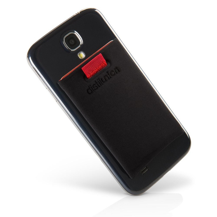 Självhäftande kortficka av tyg i gruppen Hemmet / Elektronik / Mobiltillbehör hos SmartaSaker.se (12061)