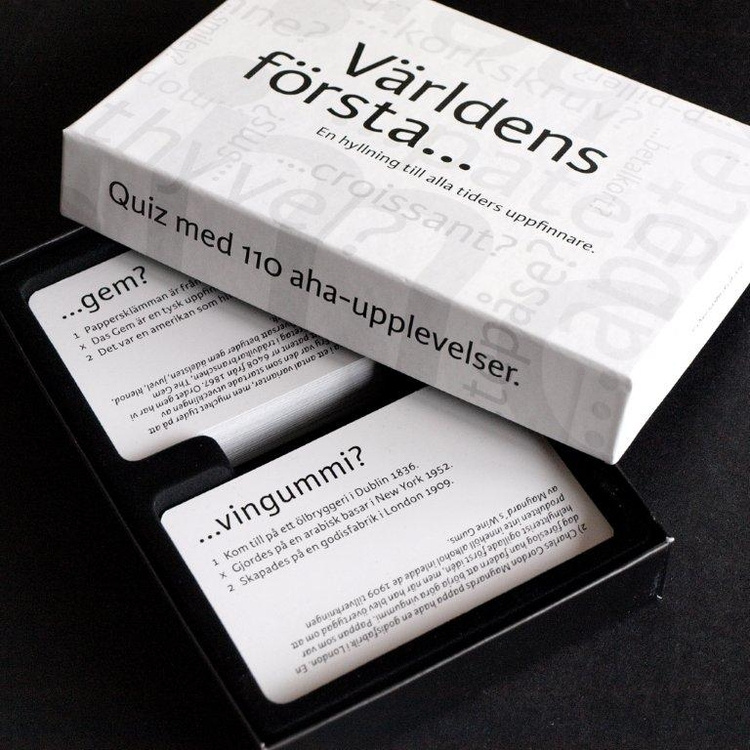 Uppfinnarquiz i gruppen Fritid / Spel hos SmartaSaker.se (12076)