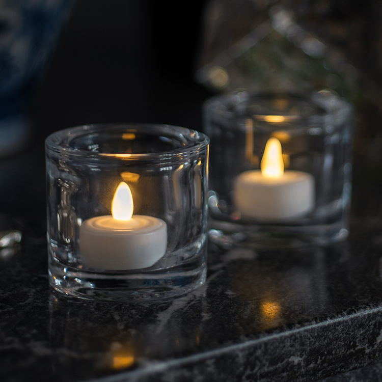 Värmeljus med timer, 2-pack i gruppen Belysning / Inomhusbelysning / Ljus hos SmartaSaker.se (12096)