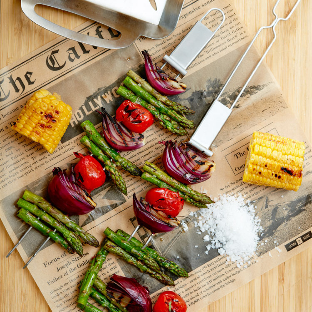 Grillspett med avputtare, 2-pack i gruppen Hemmet / Grilltillbehör hos SmartaSaker.se (12264)