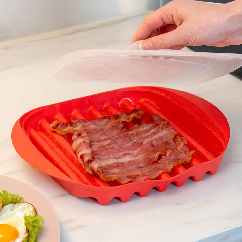 Baconbricka för mikron i gruppen Hemmet / Kökssaker / Laga mat i mikro hos SmartaSaker.se (12378)