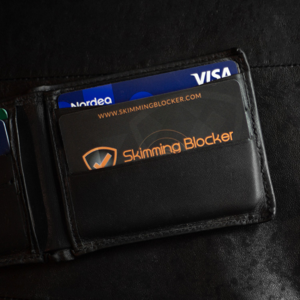 RFID-skydd för plånboken i gruppen Säkerhet / Trygghet / RFID signalblockering hos SmartaSaker.se (12420)