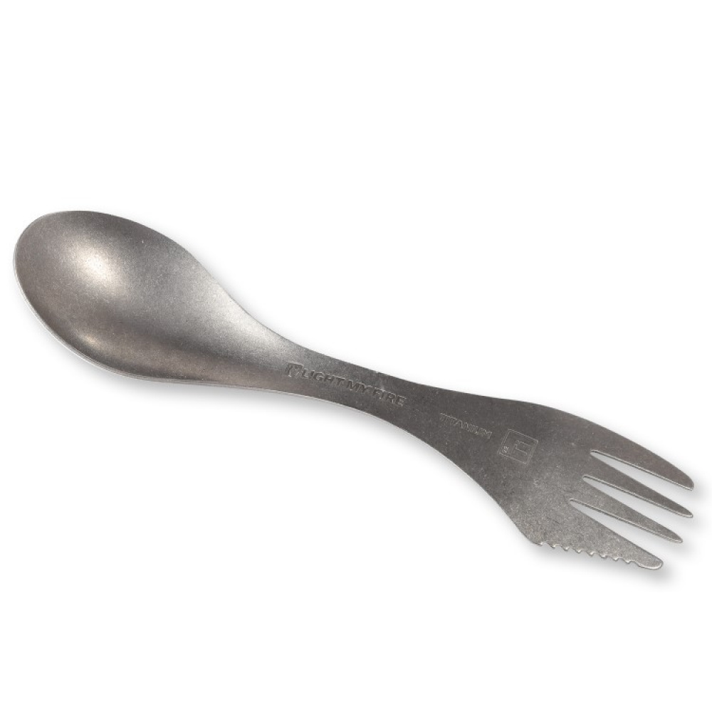 Multibestick Spork, Titanium i gruppen Fritid / Friluftsliv hos SmartaSaker.se (12442-titan)