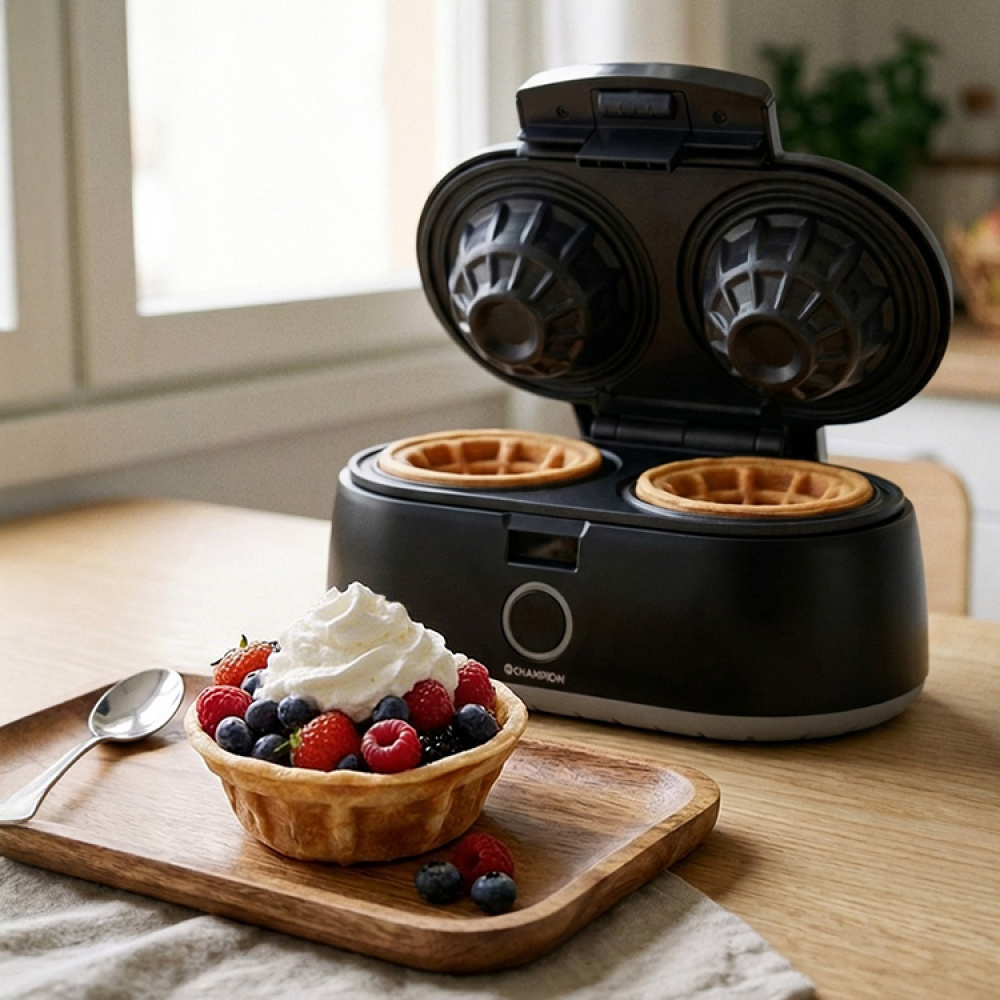 Våffelkorgsjärn, dubbelt i gruppen Hemmet / Kökssaker hos SmartaSaker.se (12533)