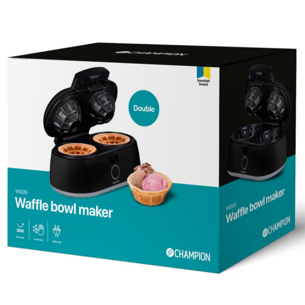 Våffelkorgsjärn, dubbelt i gruppen Hemmet / Kökssaker hos SmartaSaker.se (12533)