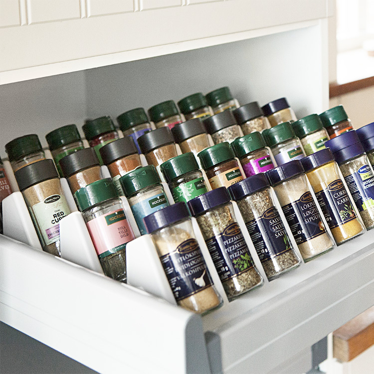 Kryddställ, Vit i gruppen Hemmet / Kökssaker / Köksinredning hos SmartaSaker.se (12604-V)