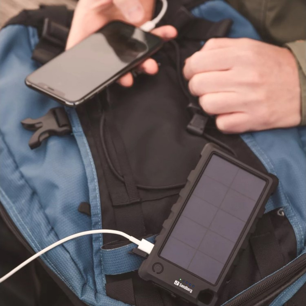 Solladdad Powerbank i gruppen Hemmet / Elektronik / Laddare och Powerbanks hos SmartaSaker.se (12703)