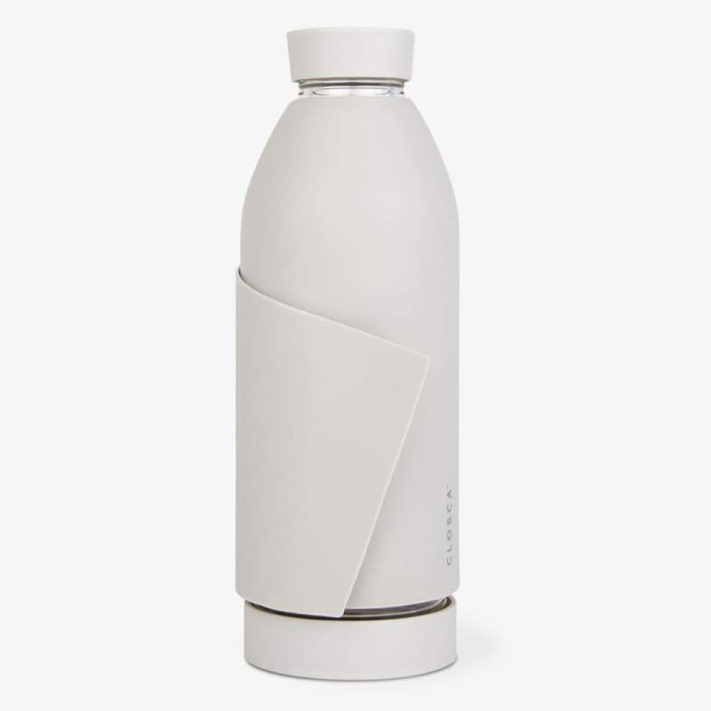 Vattenflaska i glas med silikonfodral i gruppen Hemmet / Kökssaker / Dryck hos SmartaSaker.se (12733)
