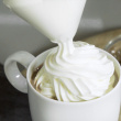 Gräddvisp med sprits