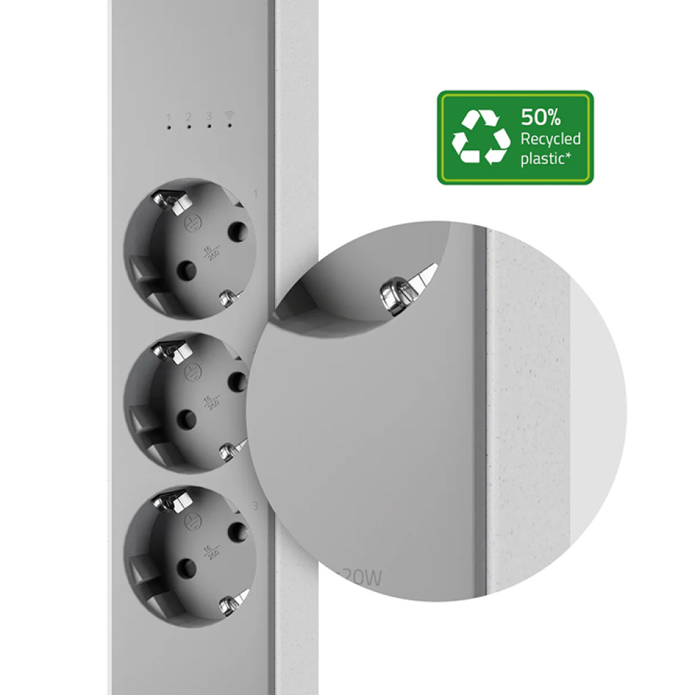 Smart grenuttag med USB i gruppen Hemmet / Elektronik / Smart hem hos SmartaSaker.se (12871)